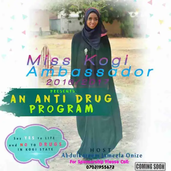 Pretty Miss Kogi Ambassador Stuns For Anti-Drug Program Launch (Photos)